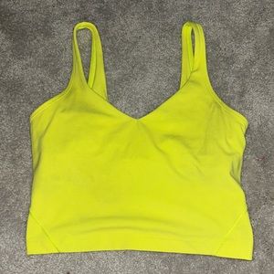 LULULEMON ALIGN TANK BRIGHT YELLOW